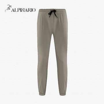 Cuffed-Zip Quick-Dry Breathable Athletic Pants