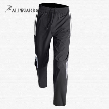 Cuff Zippers Quick-Dry Ice Silk Casual Sports Pants