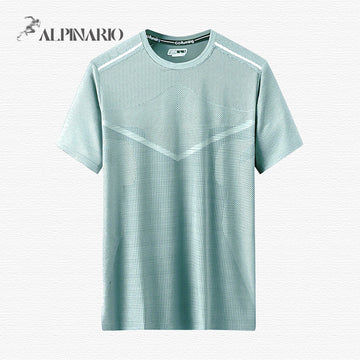 Summer Quick-Dry Reflective Sport T-Shirt for Active Lifestyles
