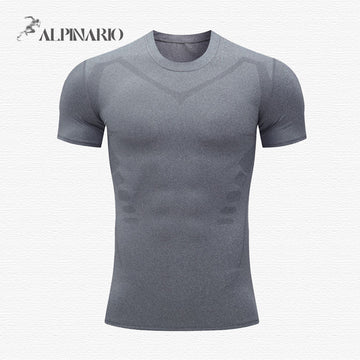 Tight-fitting Round-Neck Milk-Silk Breathable Short-Sleeve
