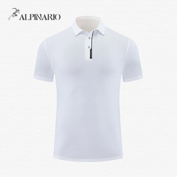 Breathable Ice-Silk Golf Polo Quick-Drying Shirt