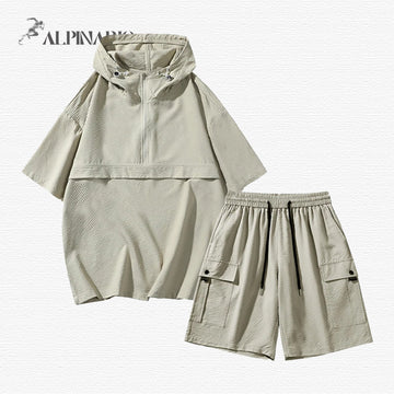 Hooded Anti-Mosquito Polo 2-Piece Set