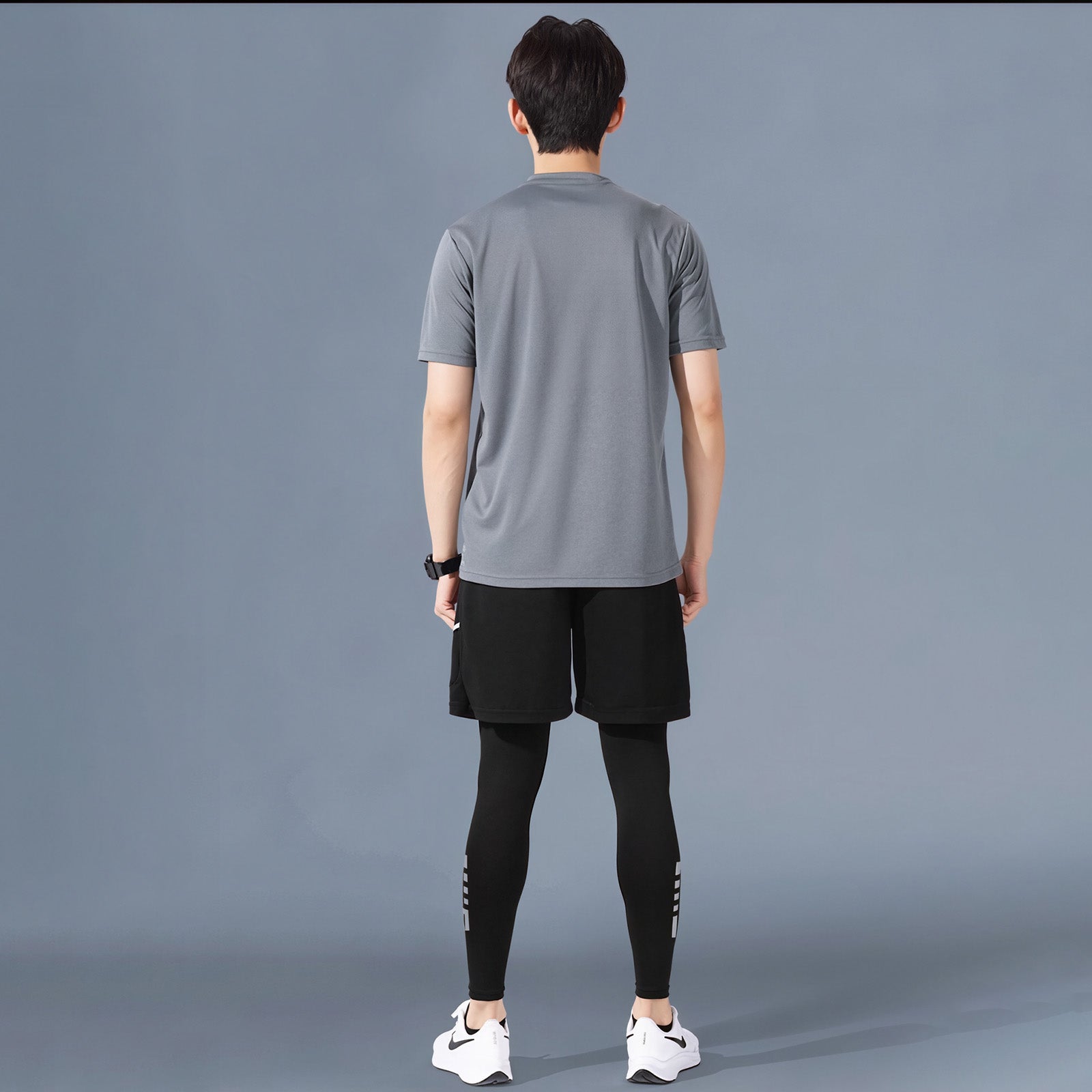 秋冬快乾時尚印花三件式套裝