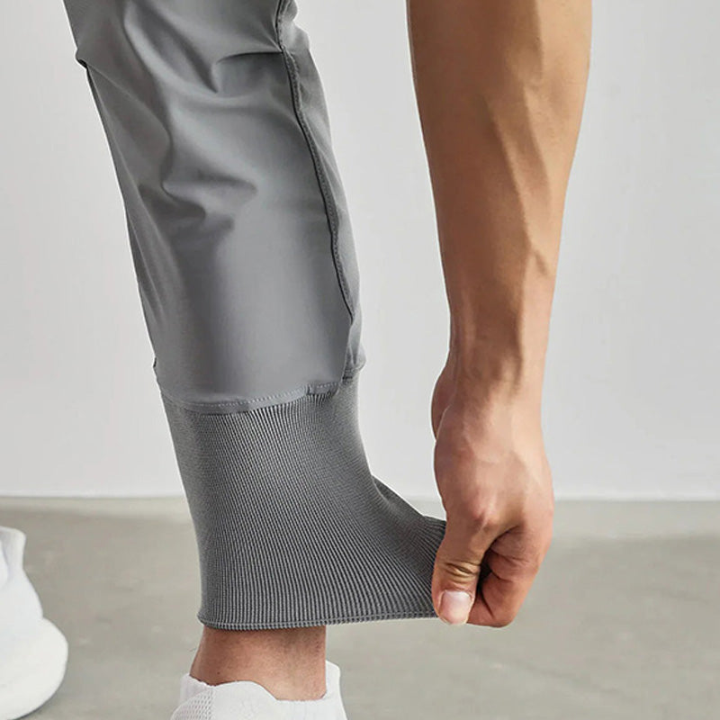 Joggers Fitness Slim Fit Loose Fit Rigorer Nylon Trousers