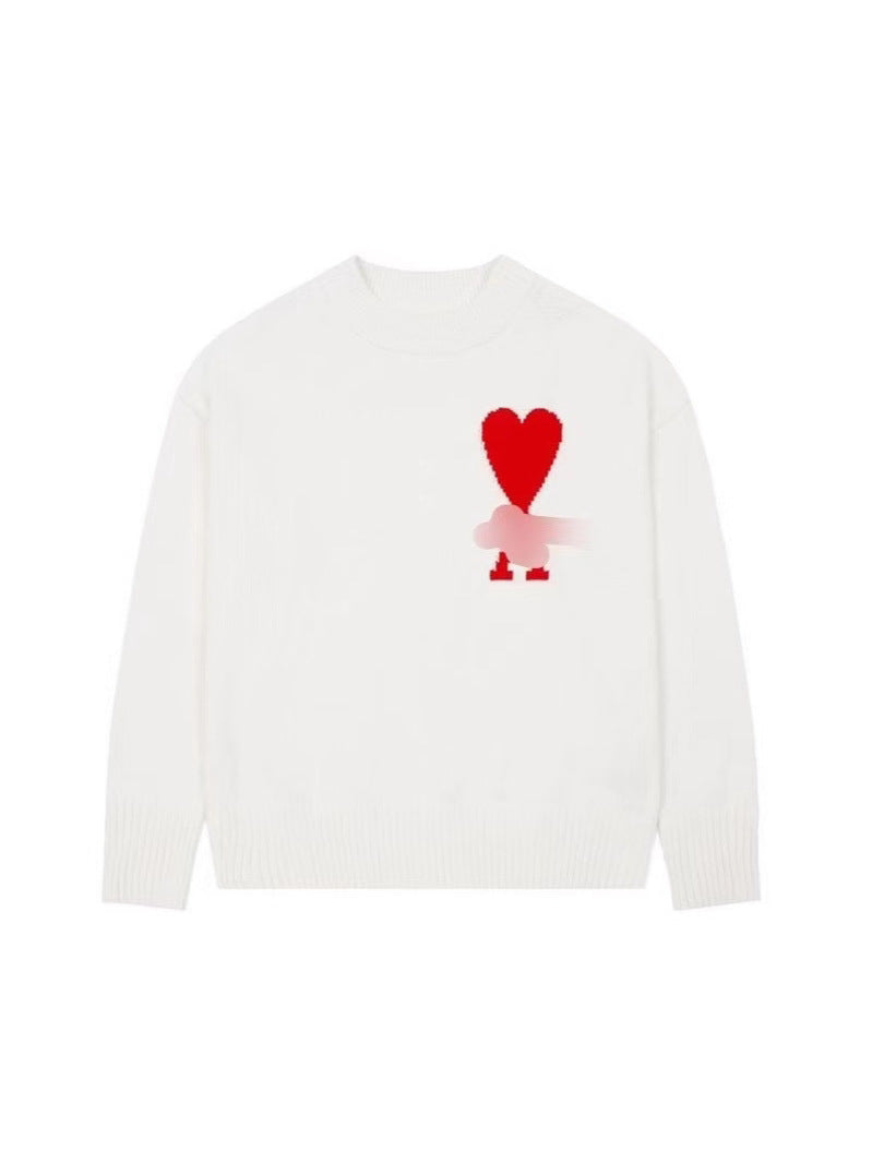 Spring And Autumn AML Sweater Men's And Women's Couple Round Neck Knitted S