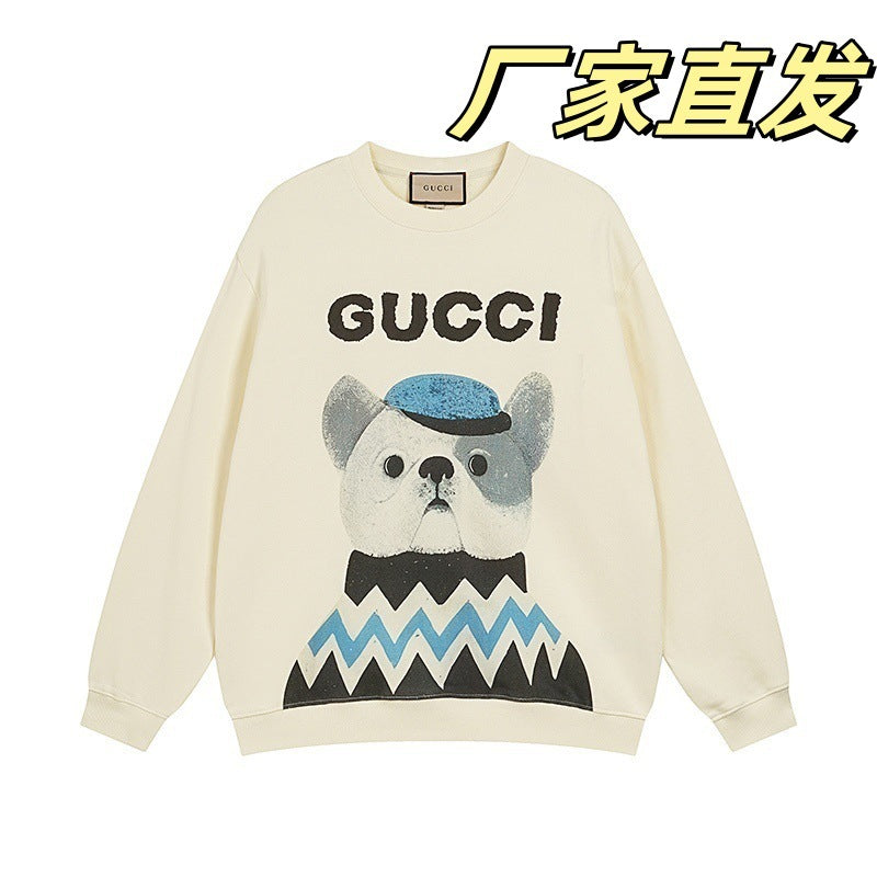Spring And Autumn Hot Selling GUCCI New Women's Velvet Sweater Long Sleeve
