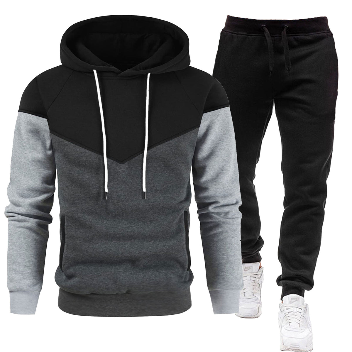 New European size mens hoodie sweater winter warm jacket pullover sweatshir