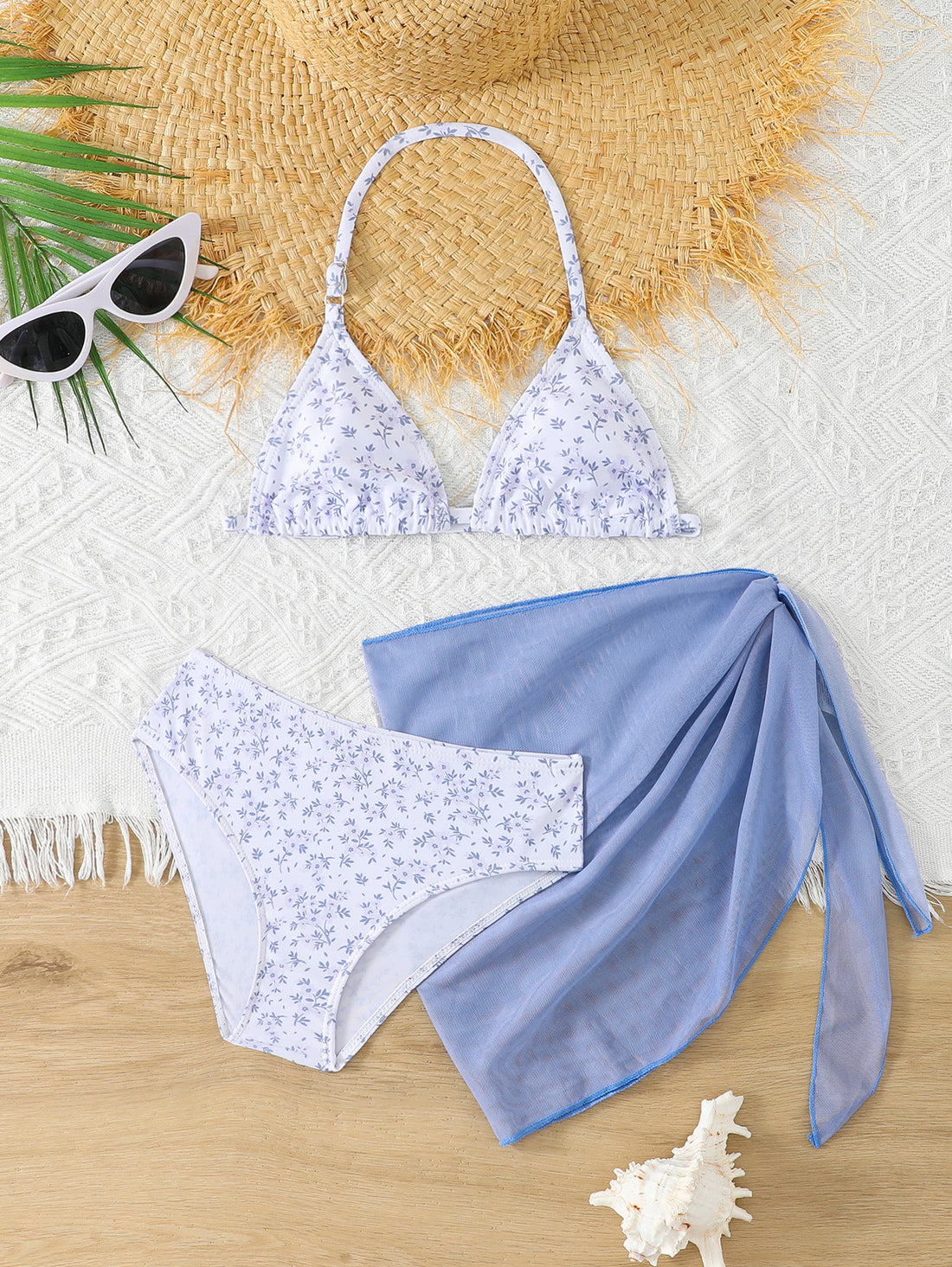 New LOUIS VUITTON Brand Beach Party Surfing Women's Sexy Bikini Swimsuit Se