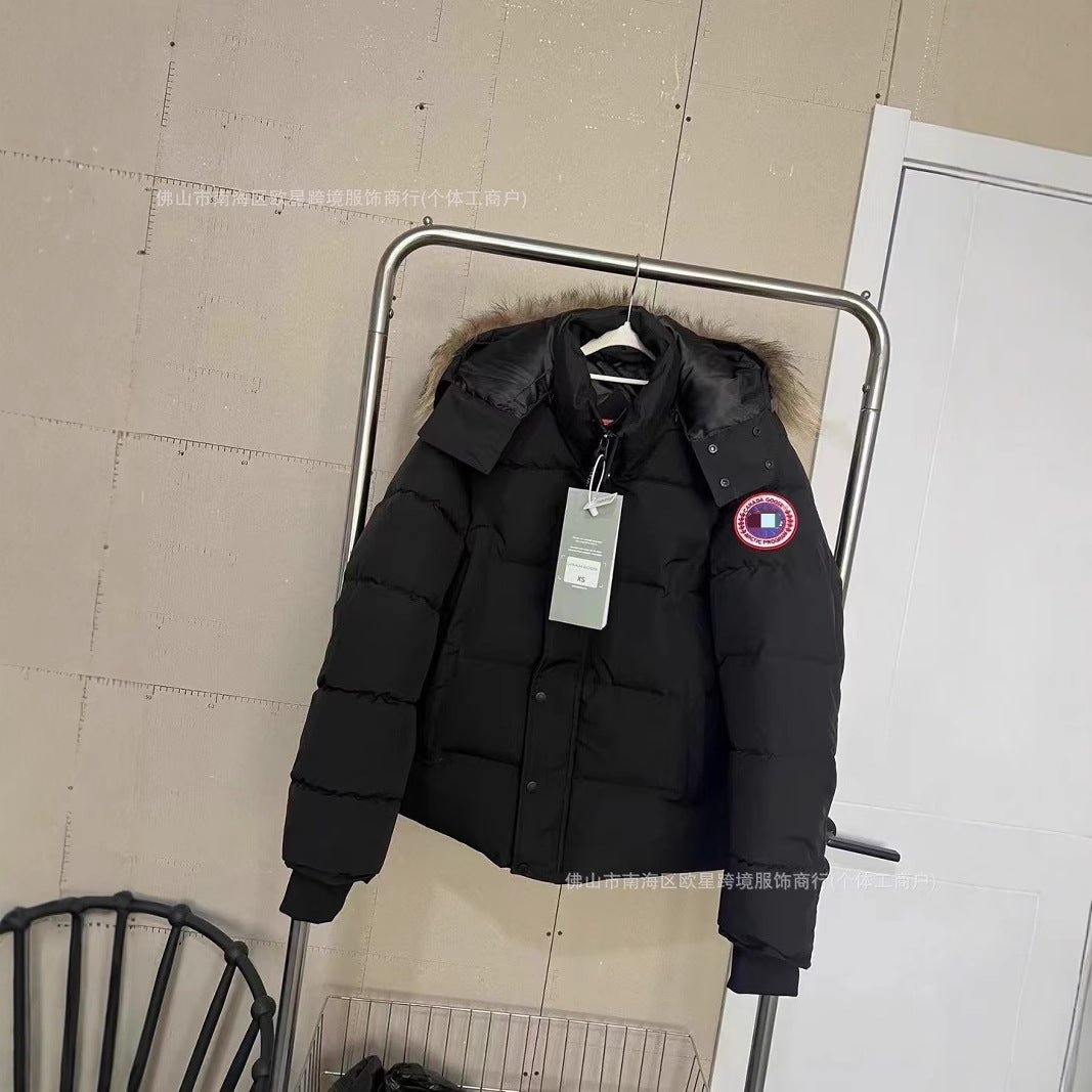 Goose Down Jacket Versatile Jacket For Men And Women Couples, Thickened War