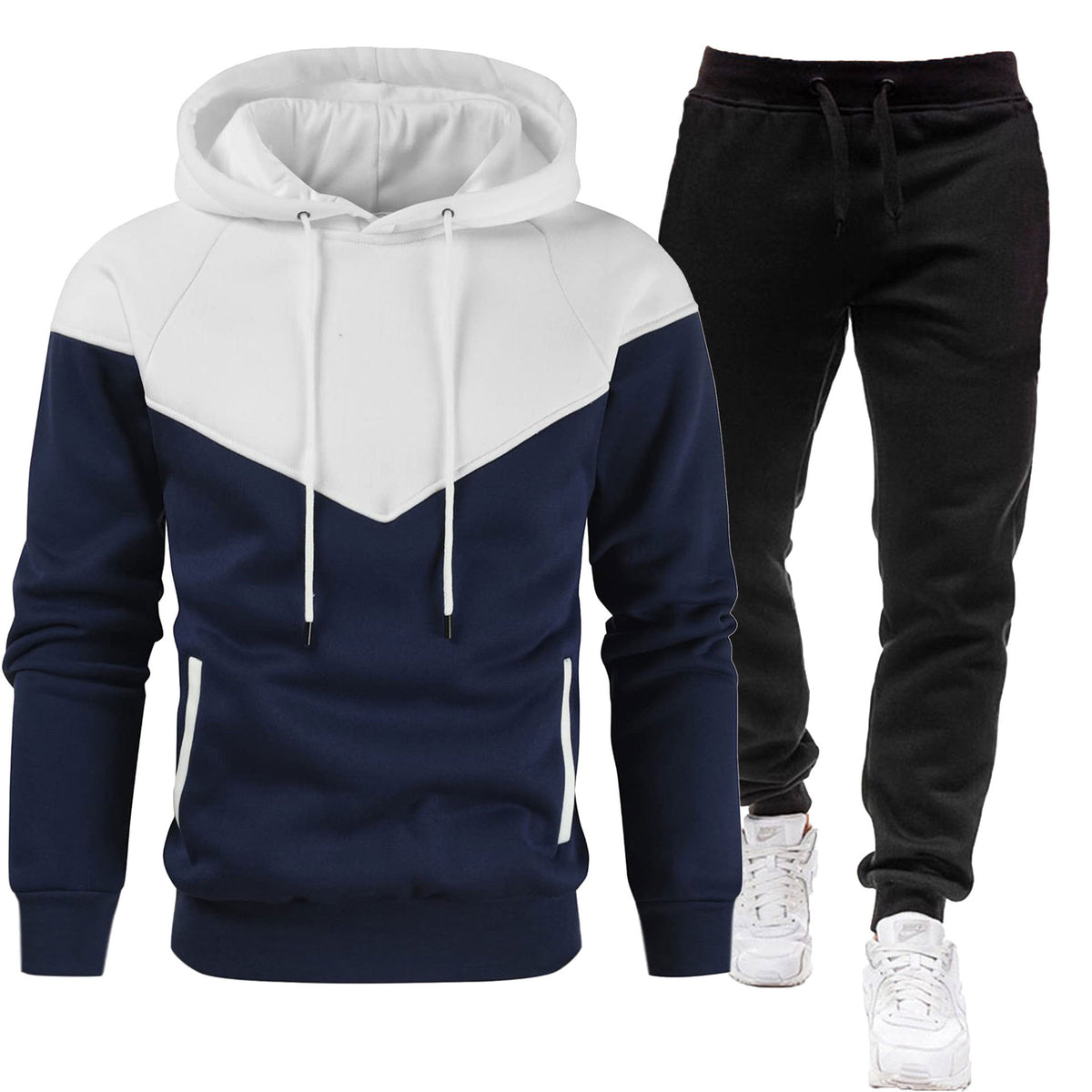New European size mens hoodie sweater winter warm jacket pullover sweatshir