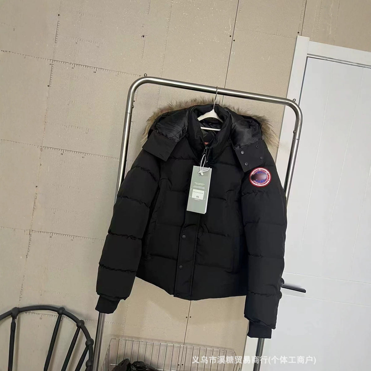 Goose Big Pocket Men's And Women's Down Jacket Parker Men's And Women's Cou