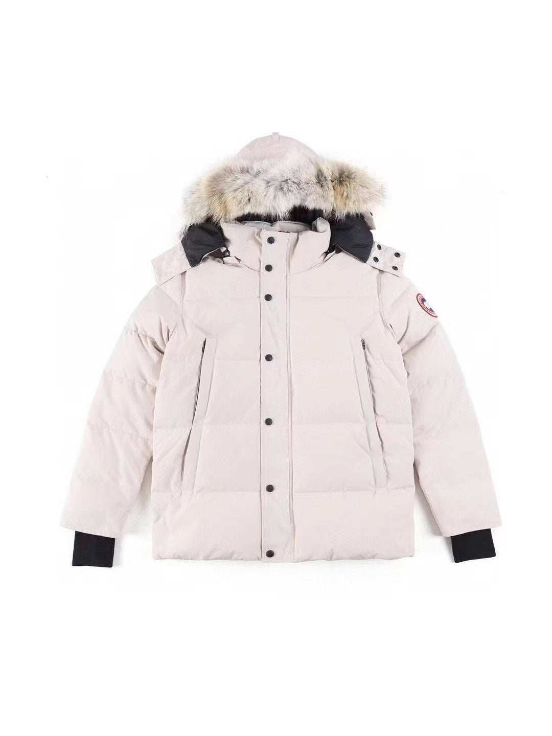Goose Big Pocket Men's And Women's Down Jacket Parker Men's And Women's Cou