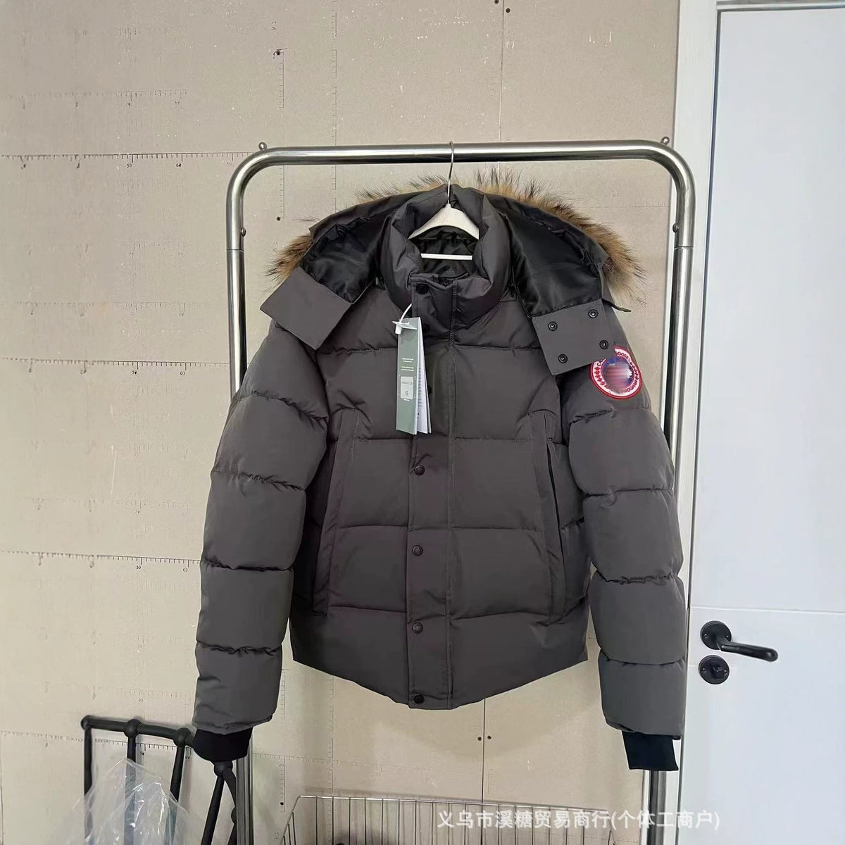 Goose Big Pocket Men's And Women's Down Jacket Parker Men's And Women's Cou