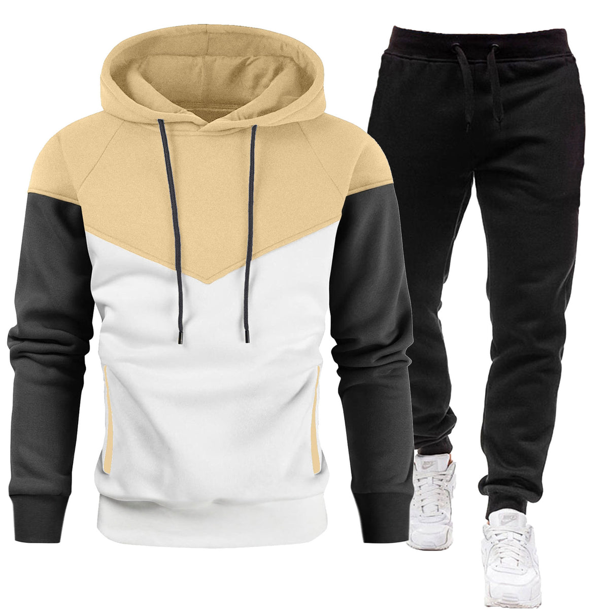 New European size mens hoodie sweater winter warm jacket pullover sweatshir