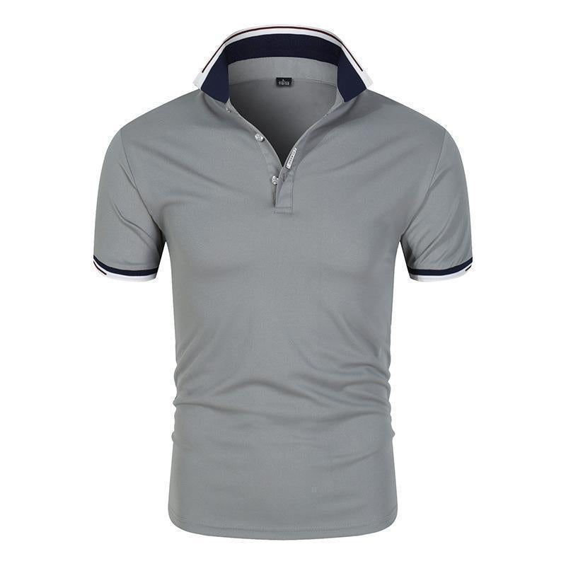 Men's T-shirt Polo shirt new summer fashion casual short sleeved business b