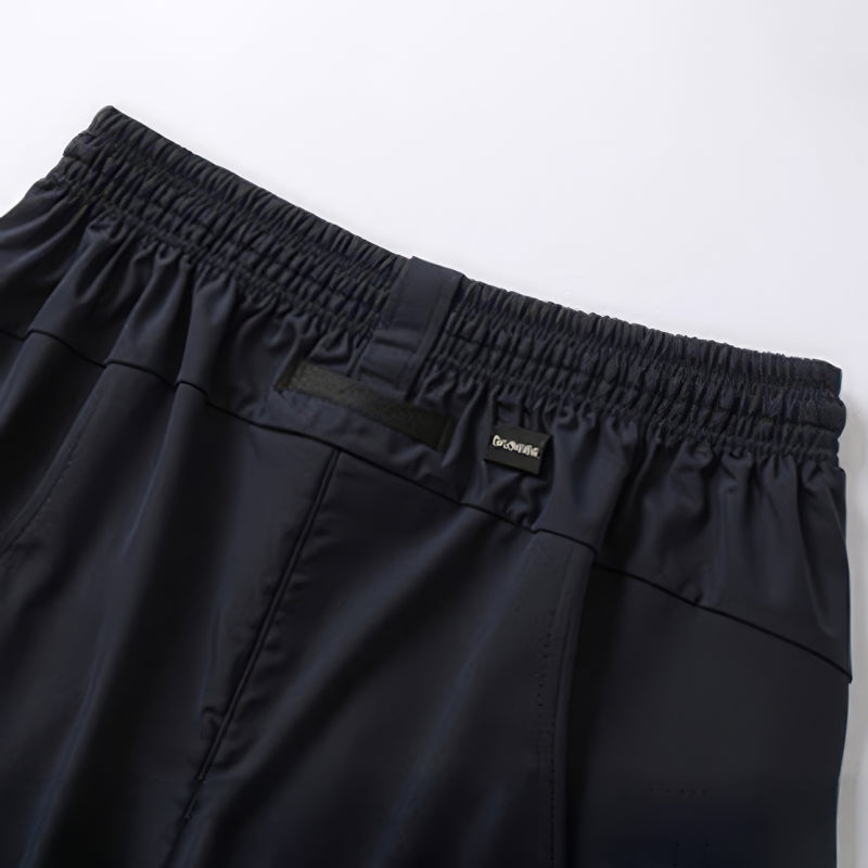 Summer Ice Silk Slim-fit Tapered Long Pants