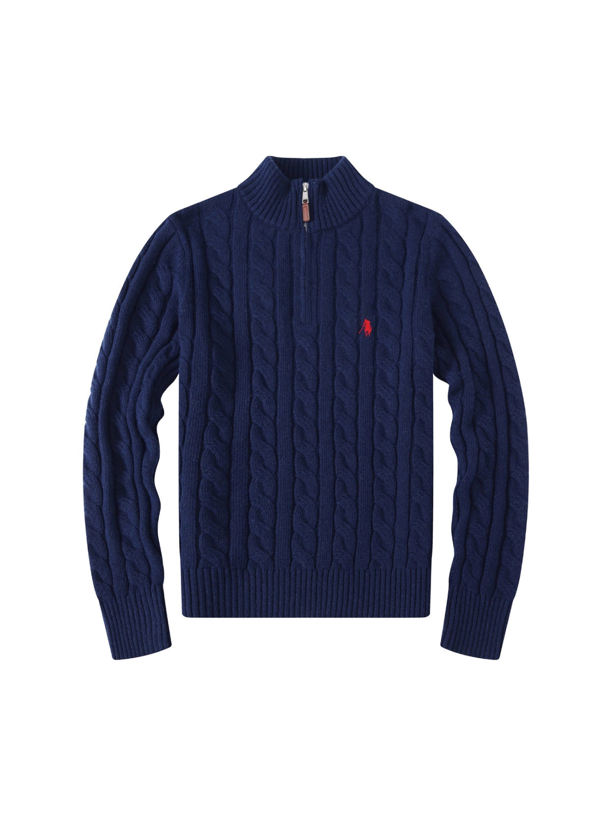 Men's New Fashion Slim Fit Crewneck Knitted Sweater Woolen Pullover Sweater