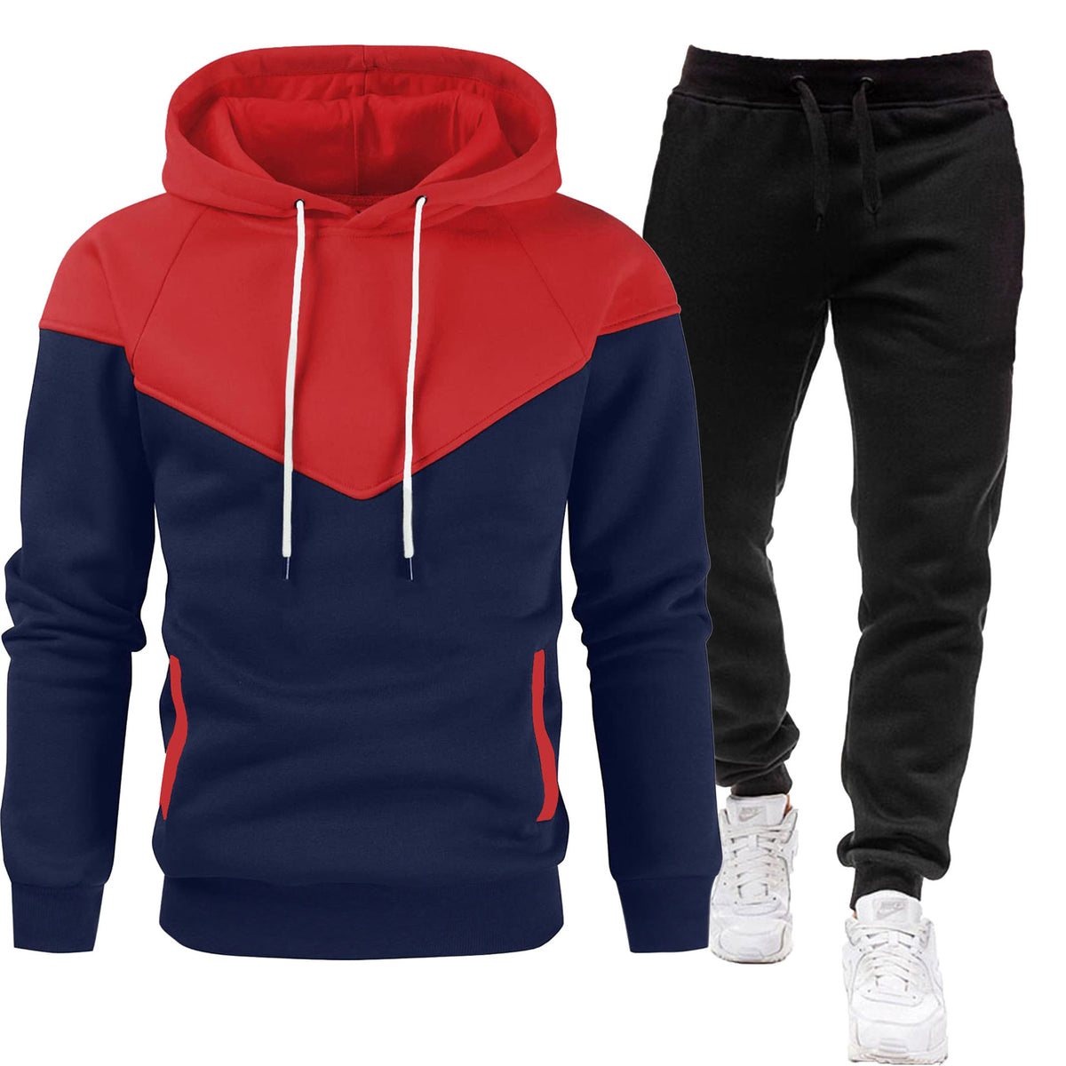 New European size mens hoodie sweater winter warm jacket pullover sweatshir