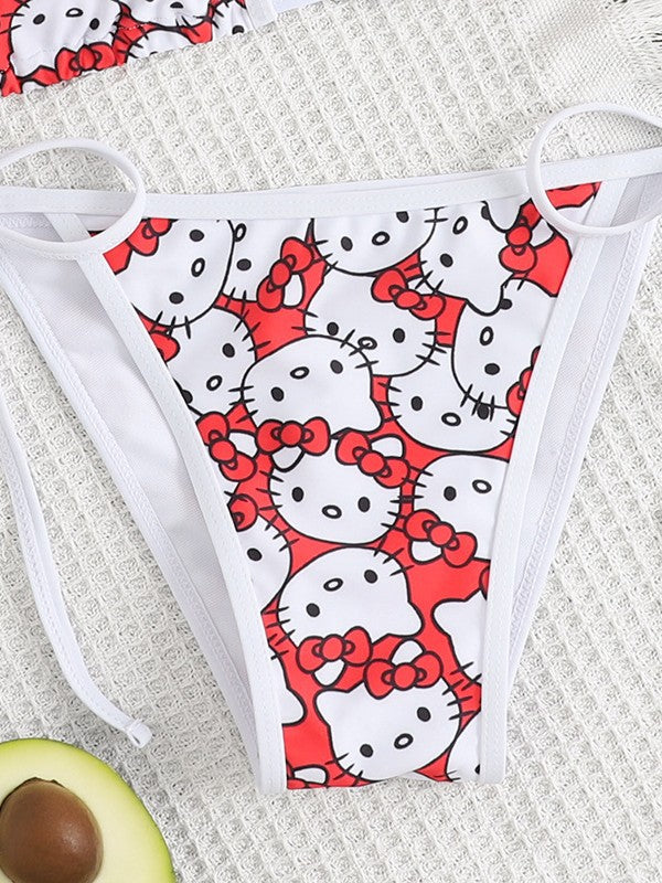 New Luxury Brand Beach Party Surfing Women's Sexy Bikini Swimsuit Set