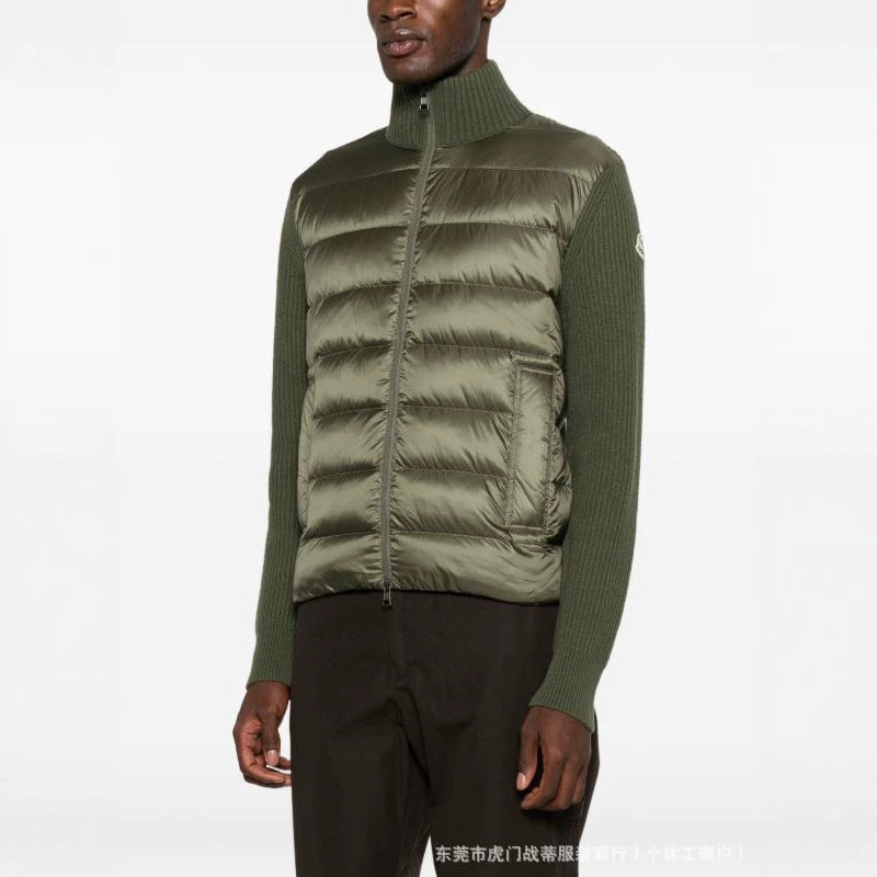 Men's And Women's Autumn And Winter New Monclerr Hooded Down Jacket Thicken