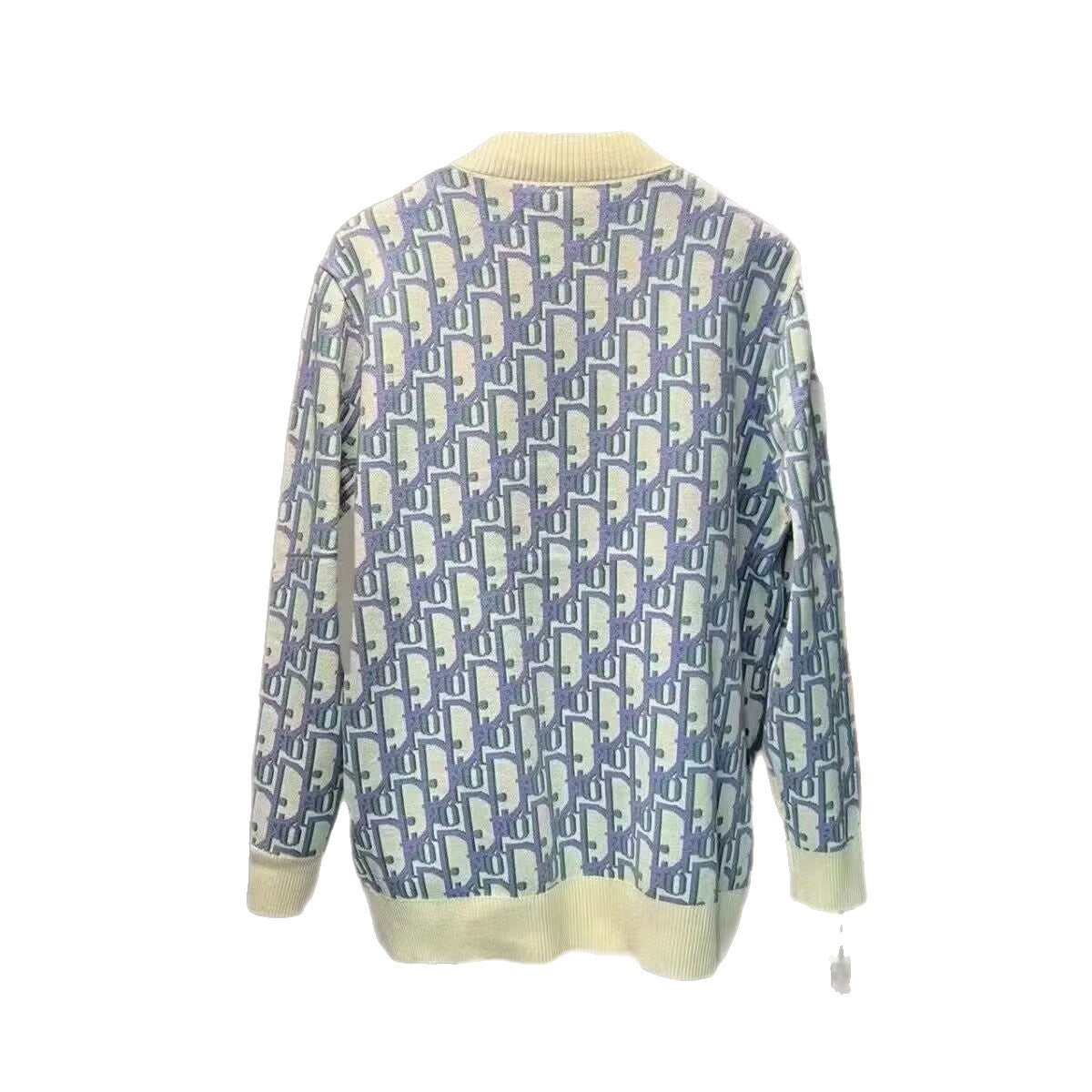 Men's Knitted Sweater Round Neck Letter Print