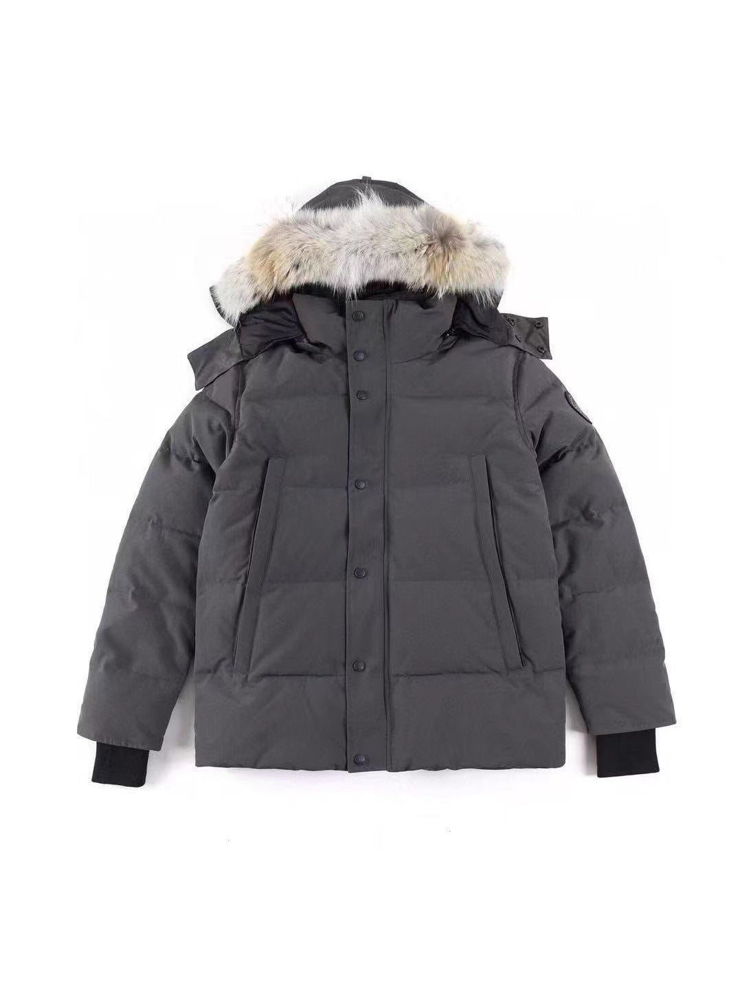 Goose Big Pocket Men's And Women's Down Jacket Parker Men's And Women's Cou