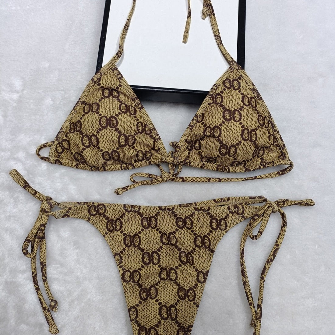 New Italian Luxury Brands SGucci Beach Party Surfing Women's Sexy Bikini Sw