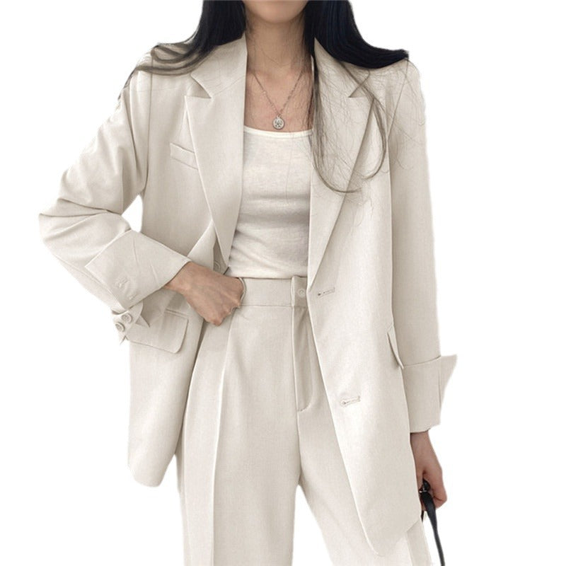 Women's British Style Stand Collar Long Windbreaker