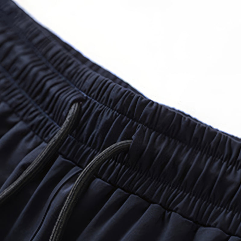 Summer Ice Silk Slim-fit Tapered Long Pants
