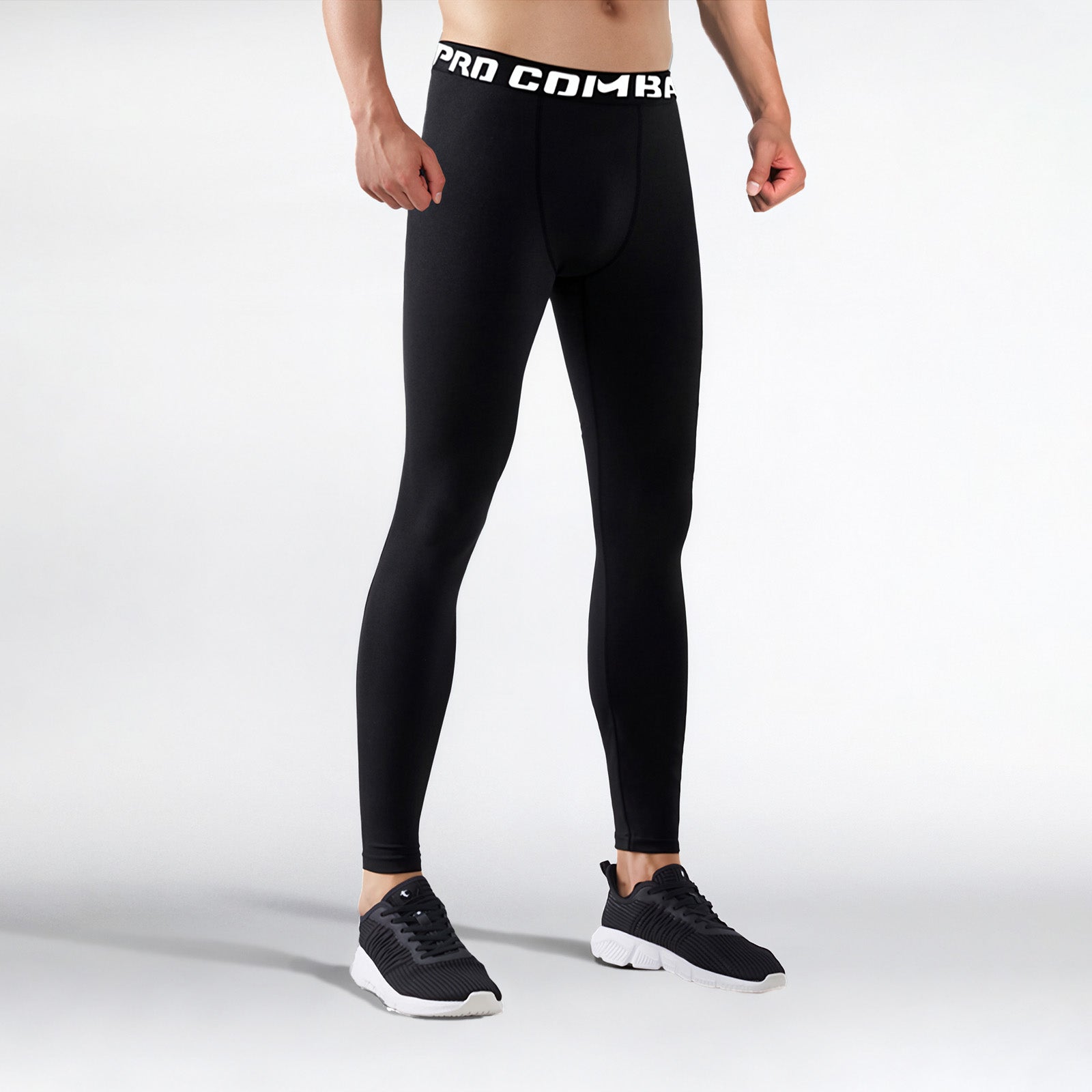High-Elastic Breathable Sweat-Absorbent Warm Fitness Pants