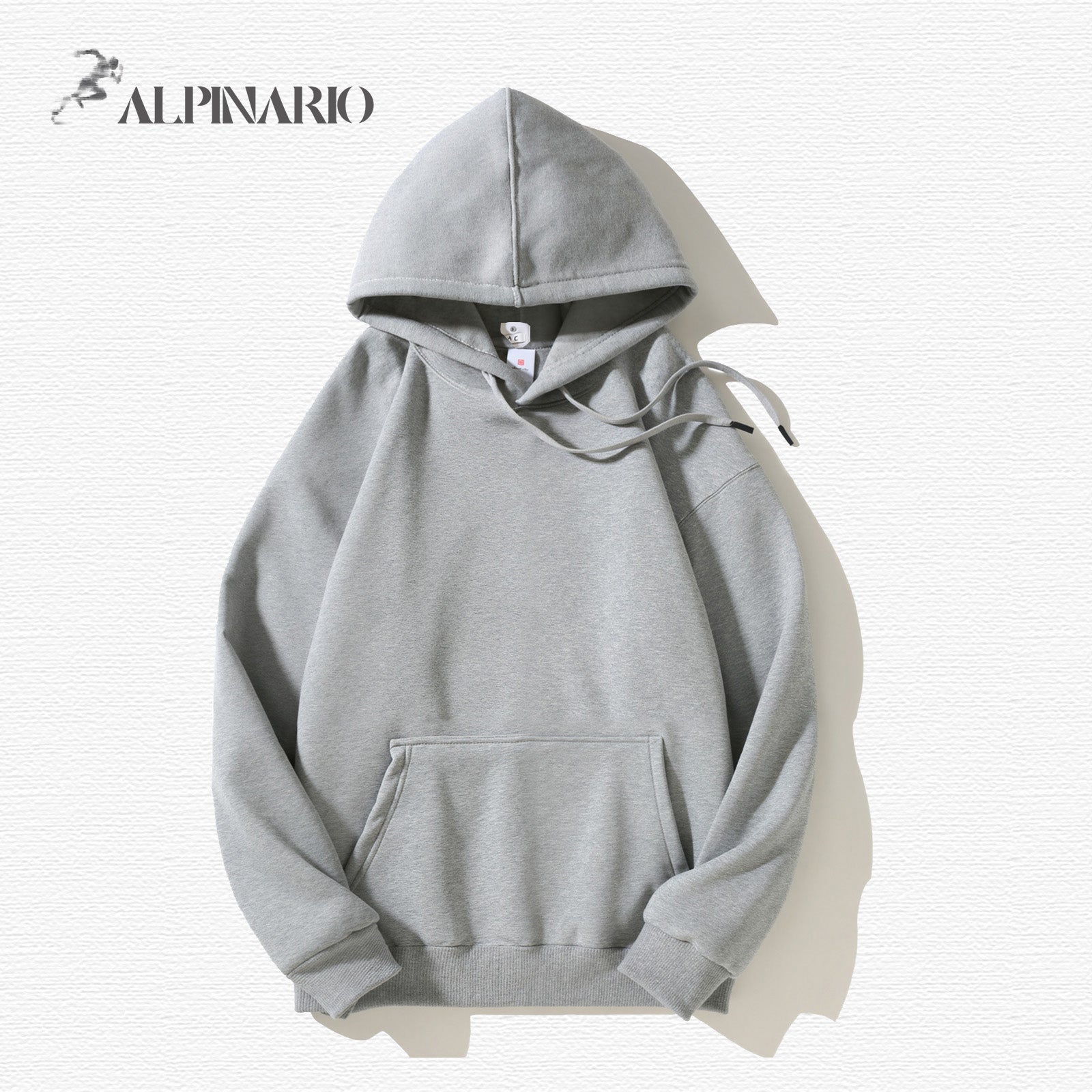Silver Fox Fleece Slim-Fit Wrinkle-Resistant Wear-Resistant Sweatshirt