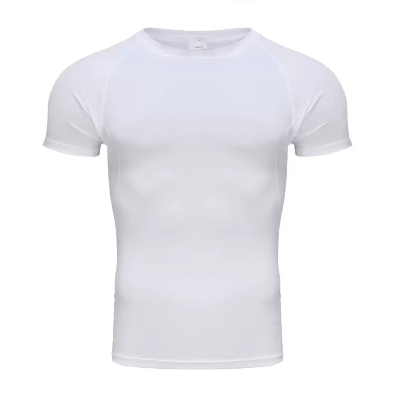 Alpinario Men's Compression Shirt 4 Pack Long & Short Sleeve Athletic Base Layer - Black View 11