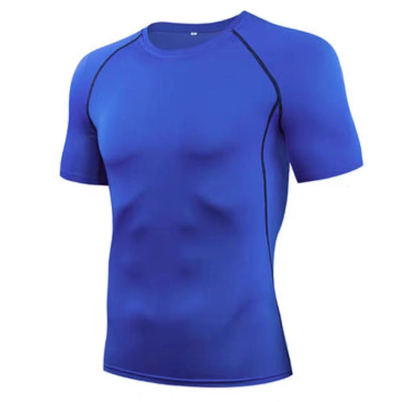 Alpinario Men's Compression Shirt 4 Pack Long & Short Sleeve Athletic Base Layer - Black View 20