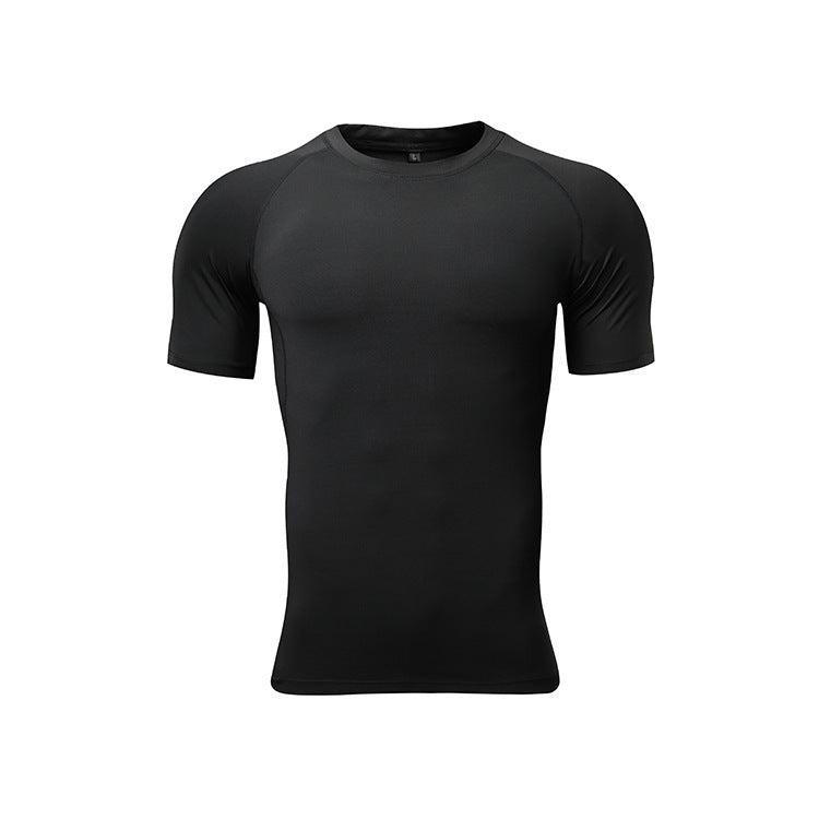 Alpinario Men's Compression Shirt 4 Pack Long & Short Sleeve Athletic Base Layer - Black View 16