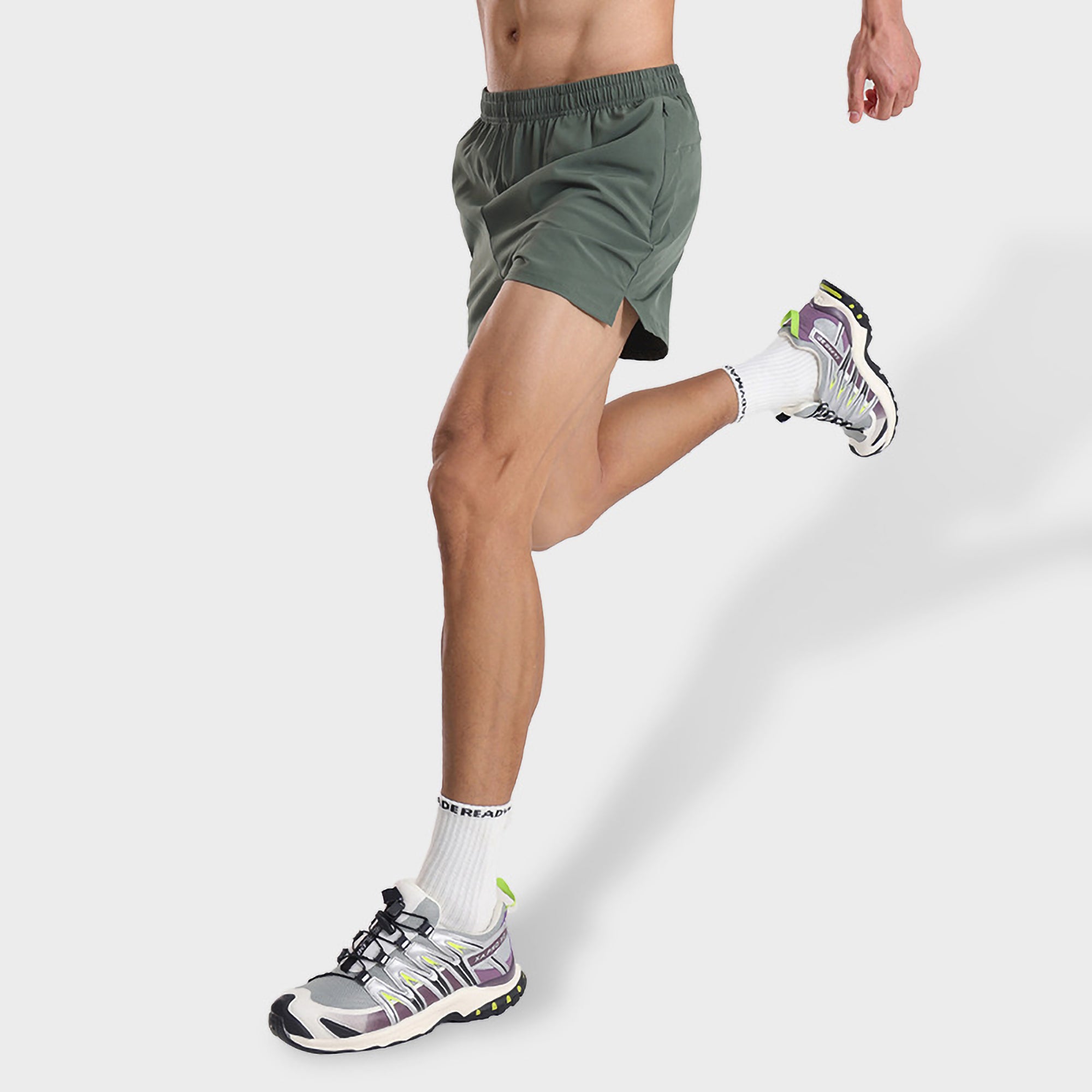 Alpinario Men's Quick-Dry Running Shorts with Phone Pocket