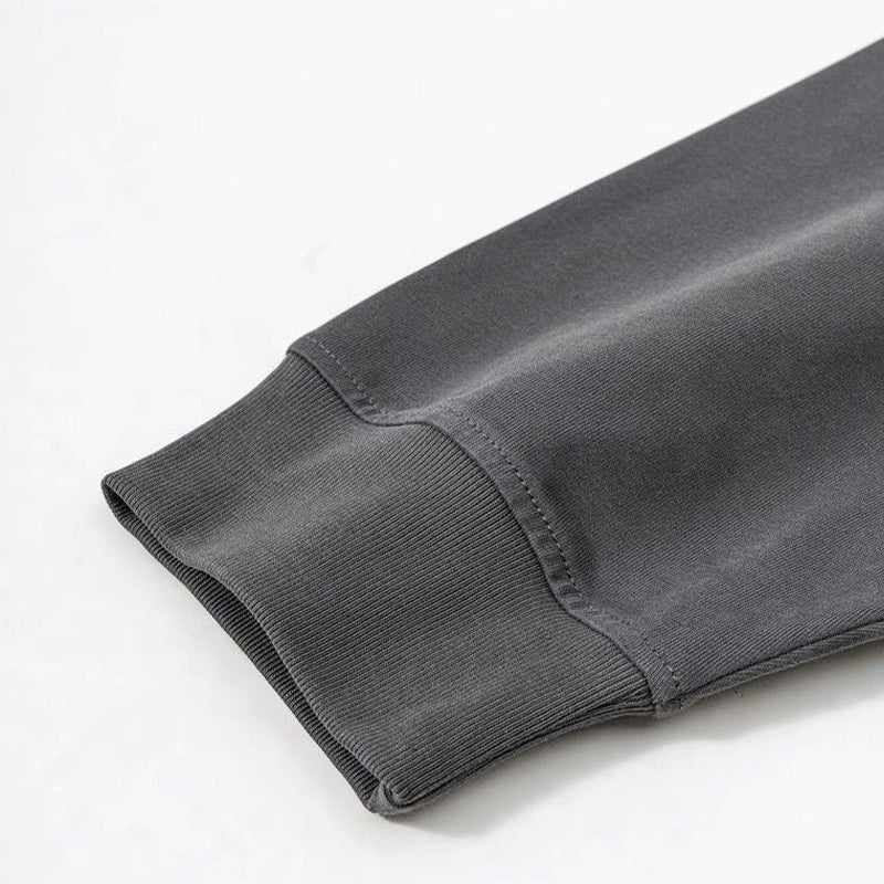 Long-Sleeve Pure-Cotton Anti-Wrinkle Abrasion-Resistant T-Shirt