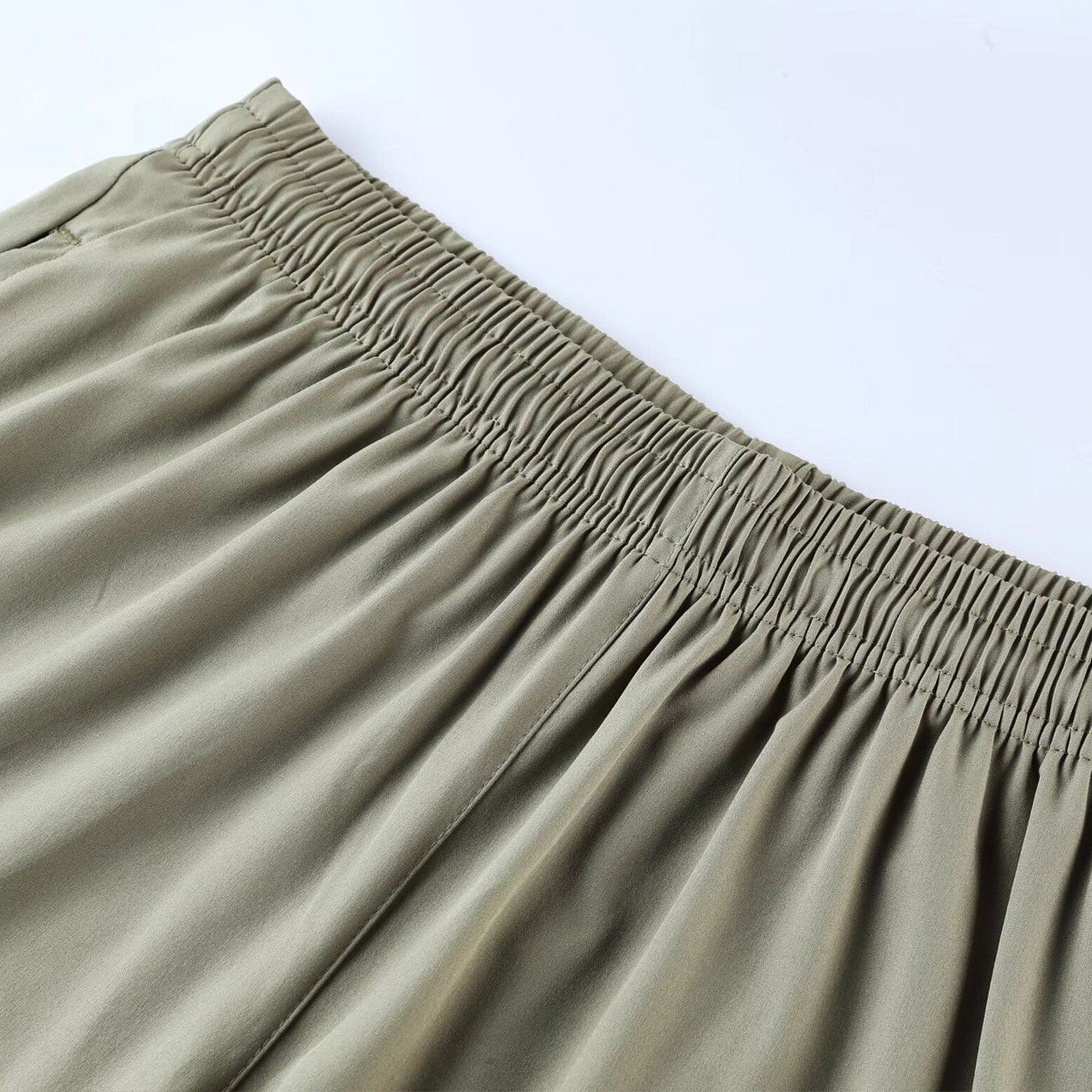 Fake 2 Piece Elastic Quick-Dry Sports Shorts