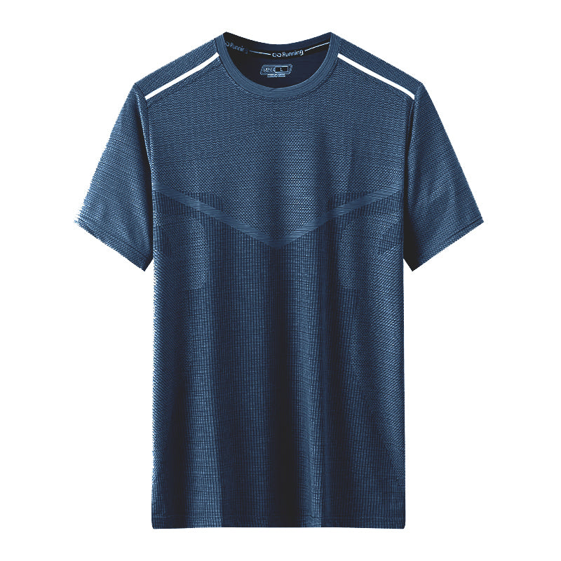 Summer Quick-Dry Reflective Sport T-Shirt for Active Lifestyles