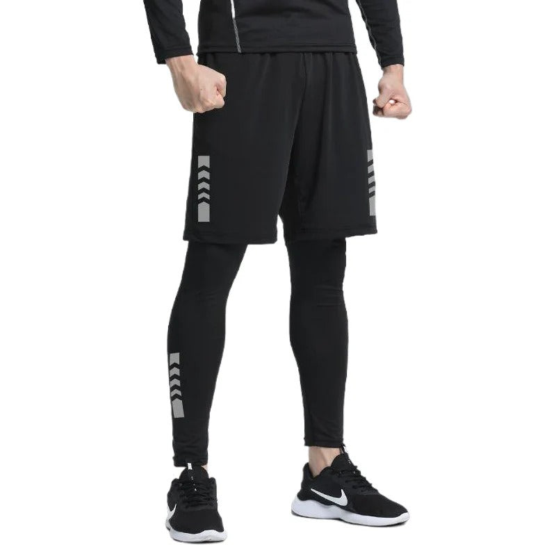 Running Half-Zipped Quick-Dry 3-Piece Set