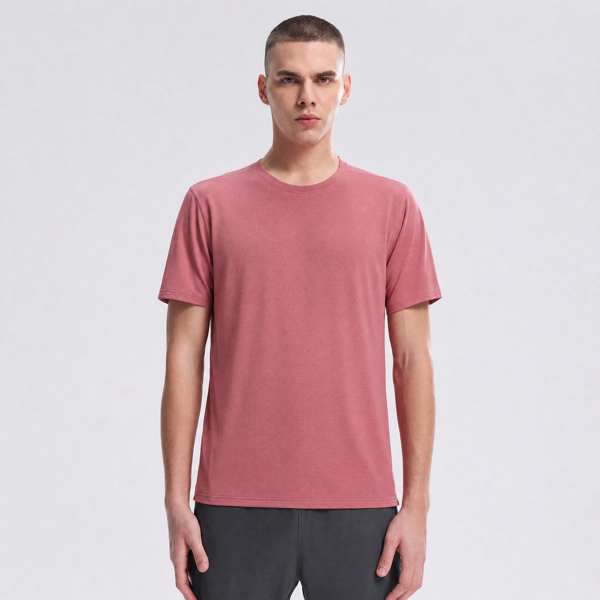 Alpinario Men's Breathable Quick-Dry Performance T-Shirt