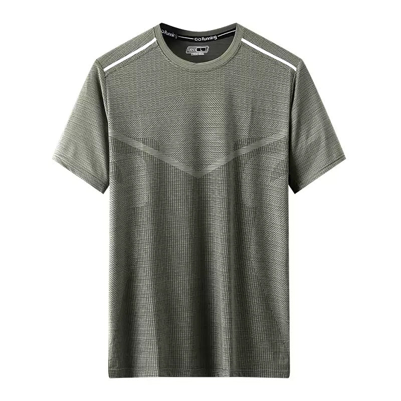Summer Quick-Dry Reflective Sport T-Shirt for Active Lifestyles