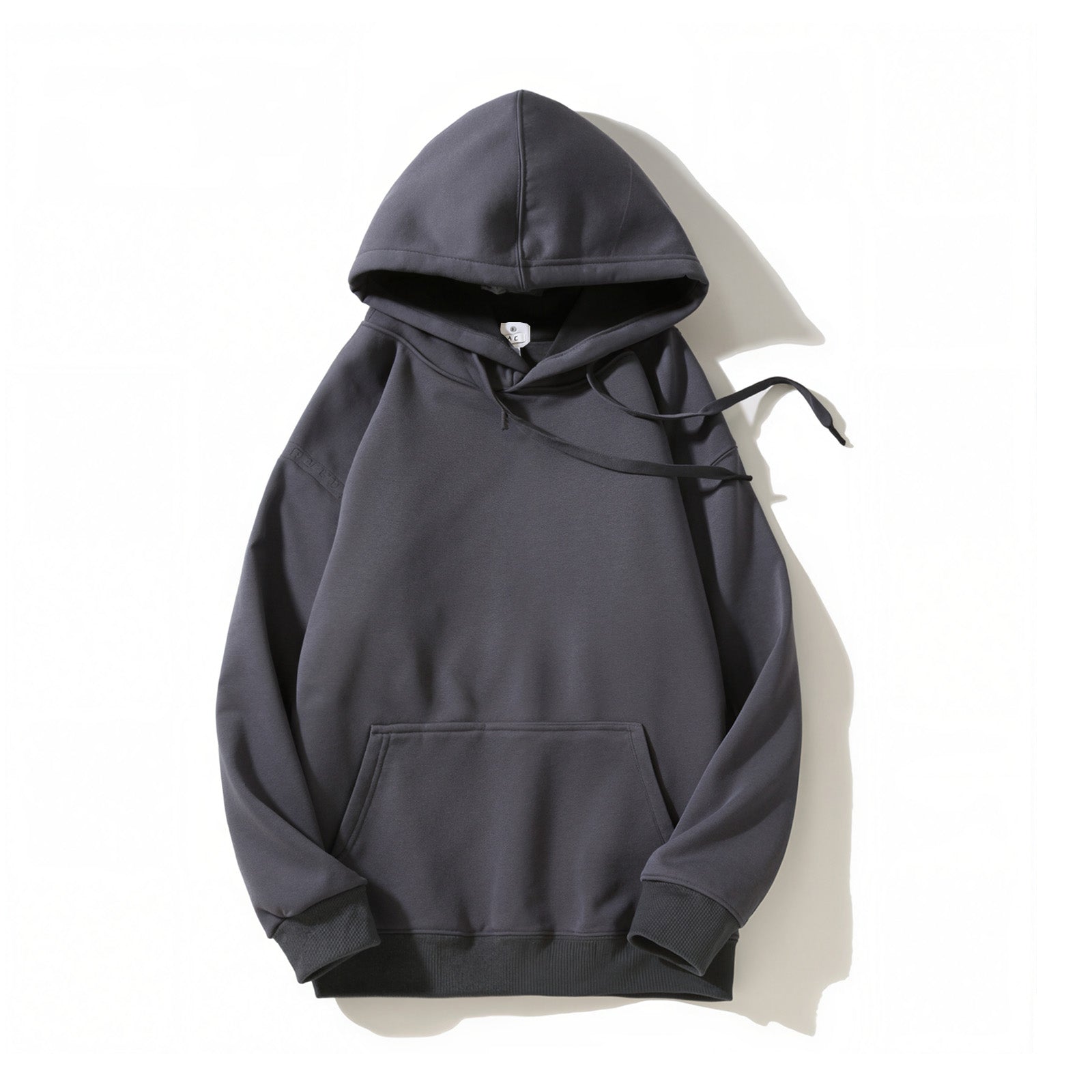 Silver Fox Fleece Slim-Fit Wrinkle-Resistant Wear-Resistant Sweatshirt