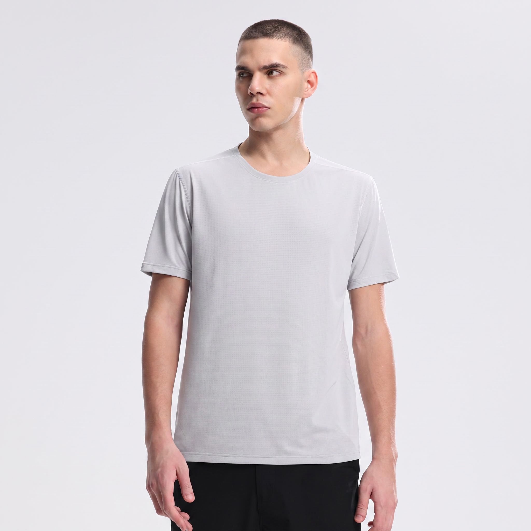 Alpinario Men's Breathable Quick-Dry Performance T-Shirt