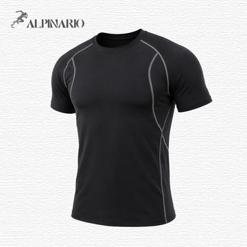 Men’s Quick Dry Compression Running T-Shirt - Customizable