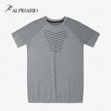 Alpinario Seamless Chevron Performance T-Shirt
