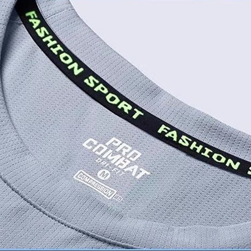 Breathable Four-Dimensional Stretch Round-Neck Running T-Shirt