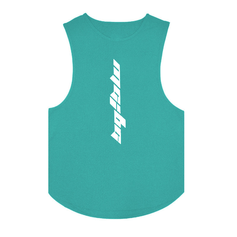 Mesh Icy-Silk Round-Neck Cardigan Sleeveless Vest