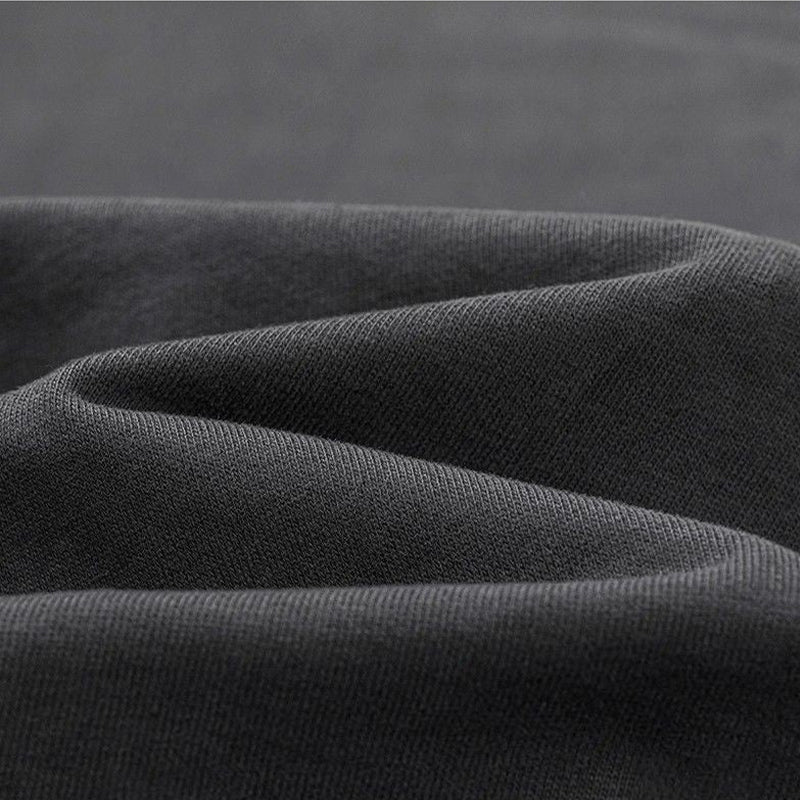 Long-Sleeve Pure-Cotton Anti-Wrinkle Abrasion-Resistant T-Shirt