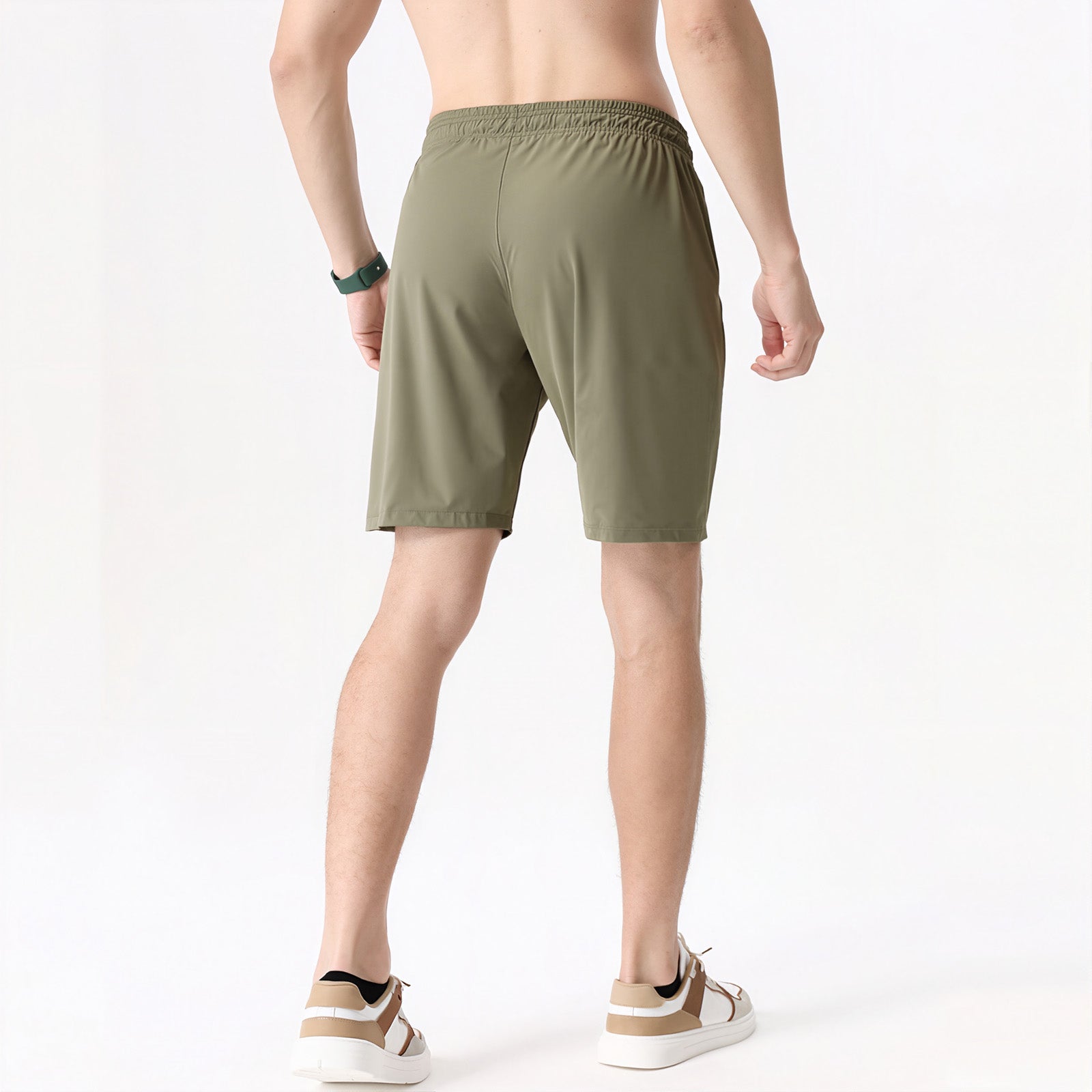 Summer Ice Silk Quick-Dry Casual Five-Inch Shorts