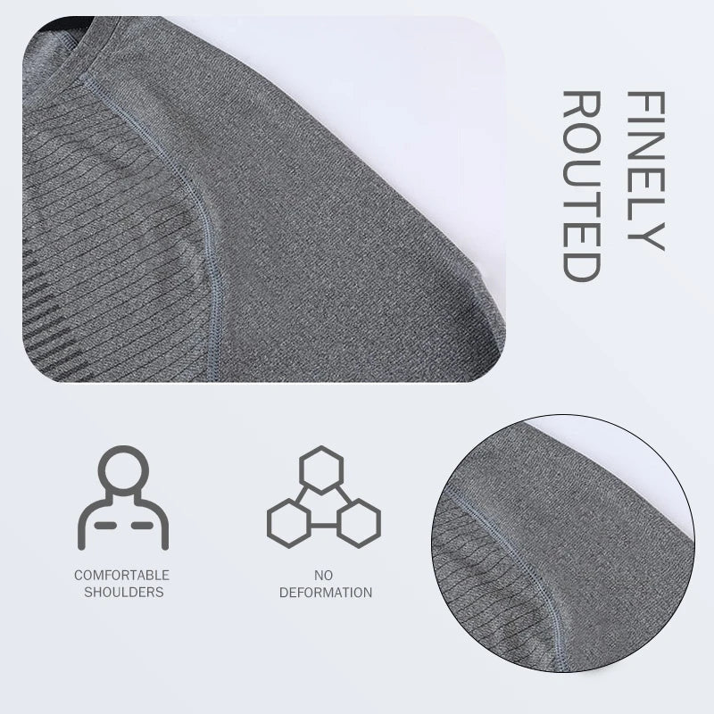 Long-Sleeved Quick-Drying Fashion Printed Sports Shirt